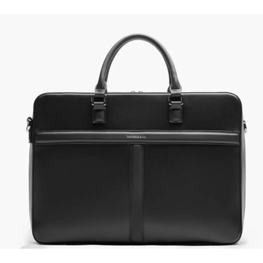 Maverick & Co Delta Leather Briefcase